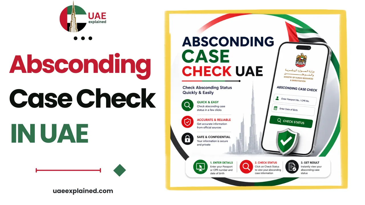 Absconding Case Check UAE