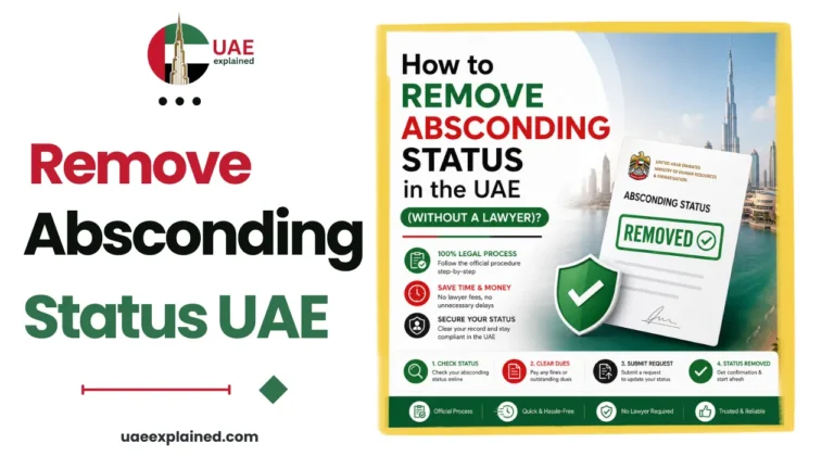 Remove Absconding Status in UAE