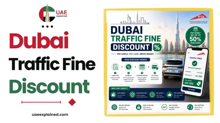 Dubai Traffic Fine Discount