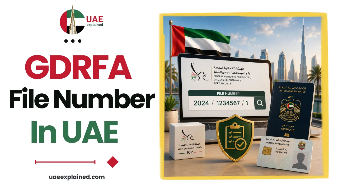 GDRFA File Number UAE