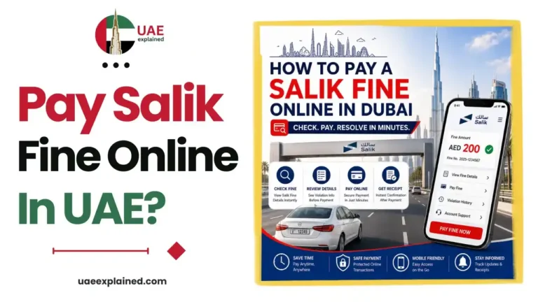 How to Pay a Salik Fine Online in Dubai