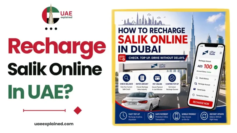 How to Recharge Salik Online in Dubai