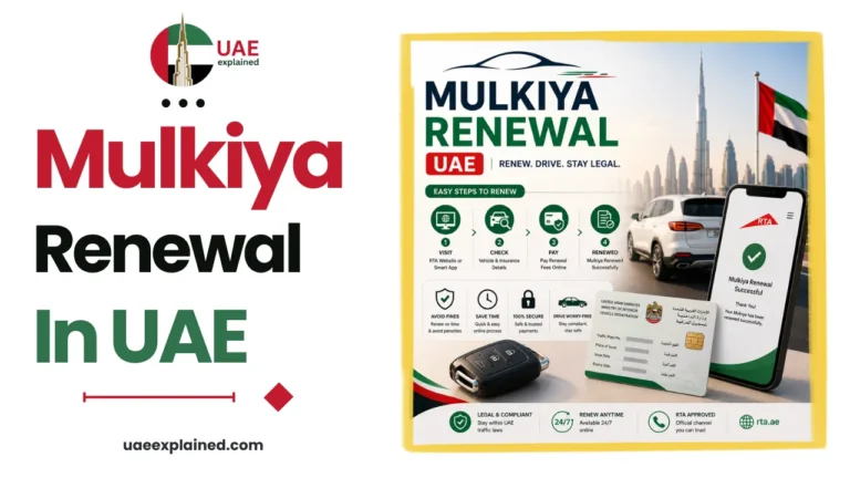 Mulkiya Renewal UAE