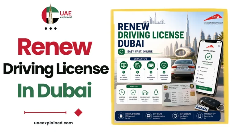 Renew Driving License Dubai