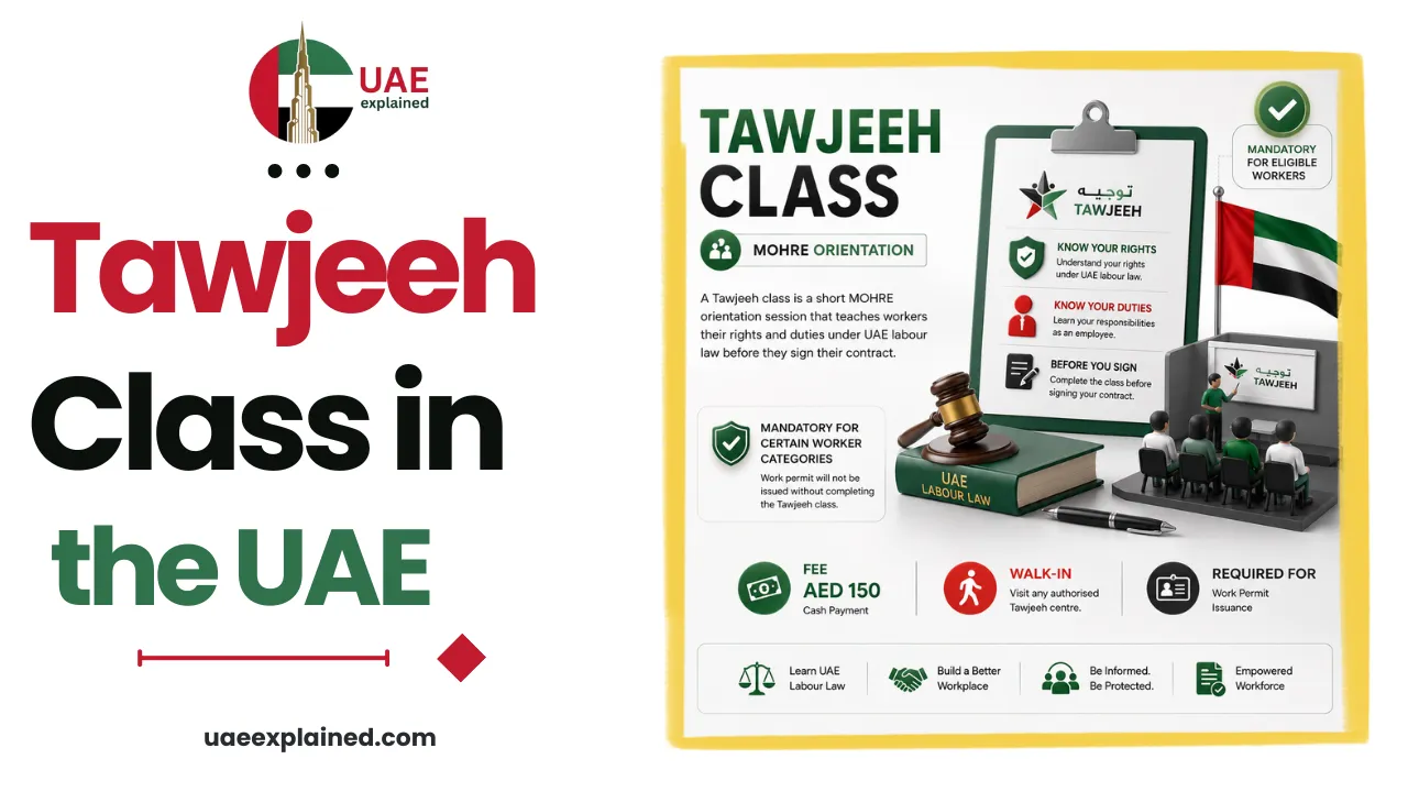 Tawjeeh Class in the UAE