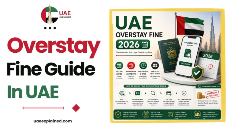UAE Overstay Fine 2026