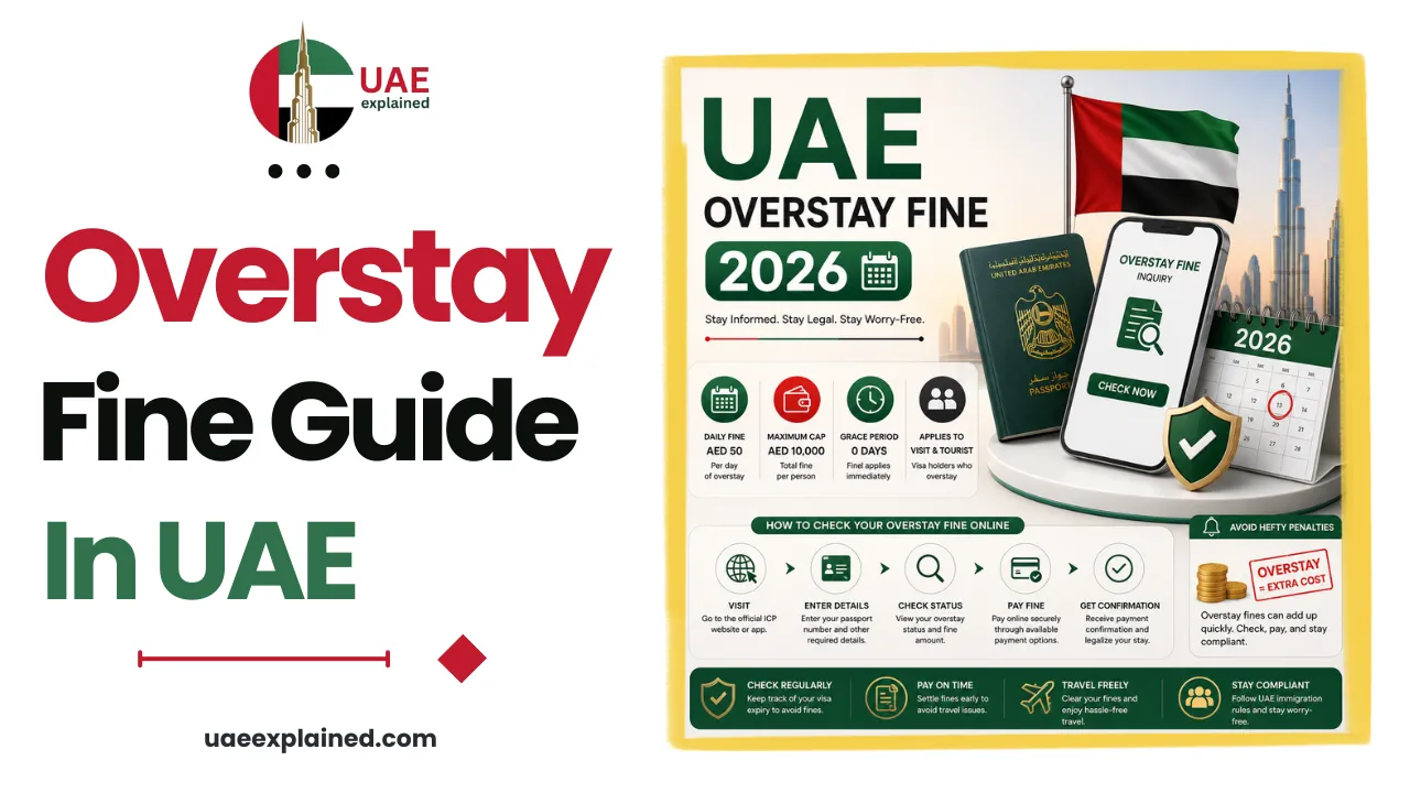 UAE Overstay Fine 2026