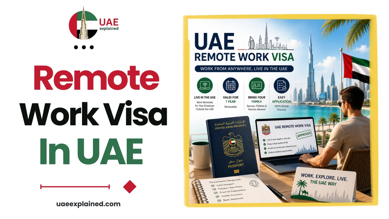 UAE Remote Work Visa