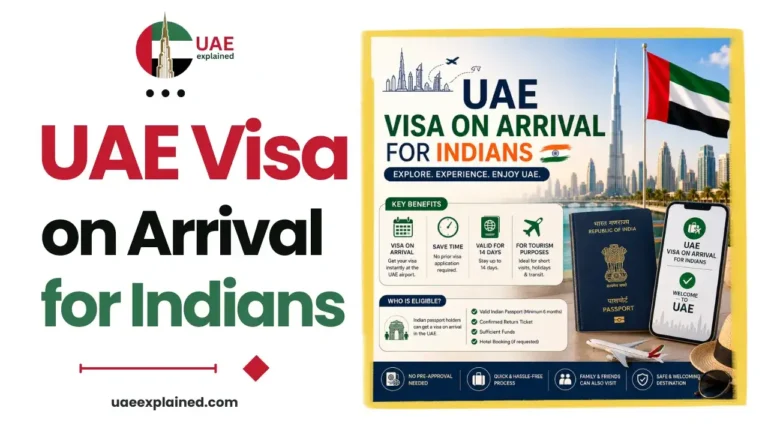 UAE Visa on Arrival for Indians