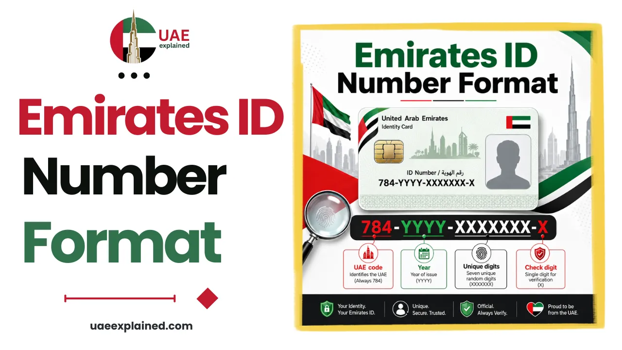 Emirates ID Number Format