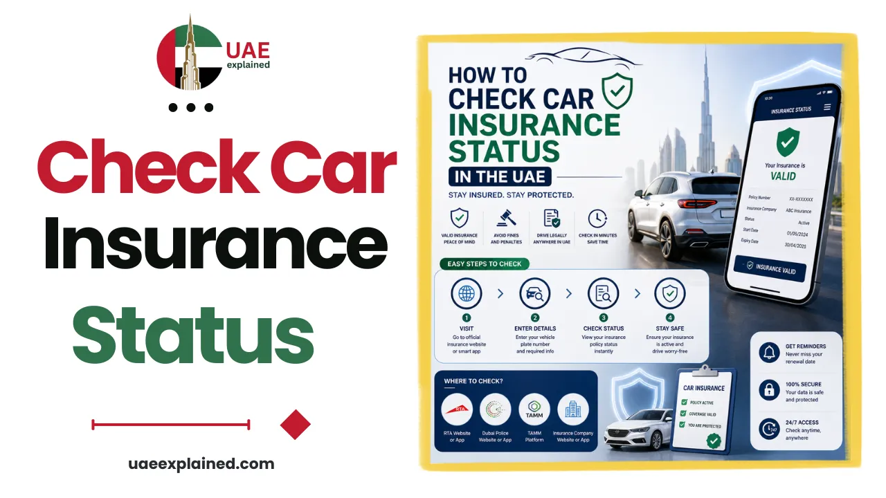 How to Check Car Insurance Status in the UAE