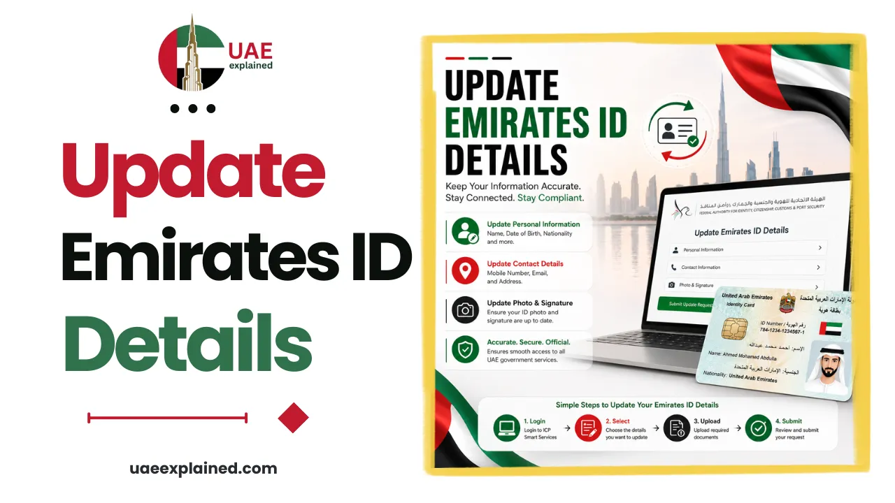 Update Emirates ID Details