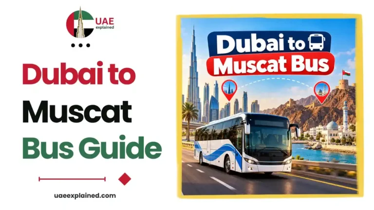 Dubai to Muscat Bus